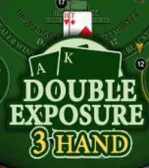 BlackJack 3H Double Exposure